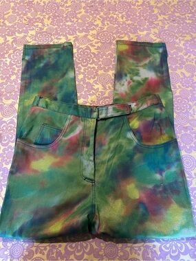 Marshalls Multi-Color Tie-Dye Women’s Jeans super hip and trendy.
